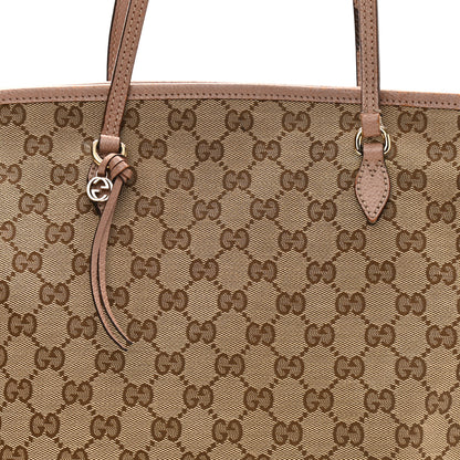 Gucci Monogram Medium Bree Zippered Tote Beige Dark Cipria 8 of 20