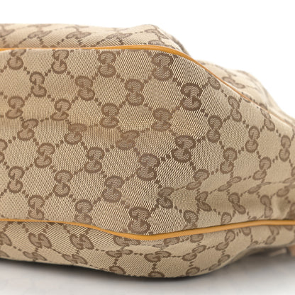 Gucci Monogram Medium Sukey Top Handle Tote Yellow 10 of 10