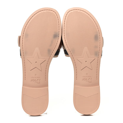 Christian Dior Canvas Nylon Camouflage Dior(e)volution Mule Slide Sandals 41 Nude 5 of 9