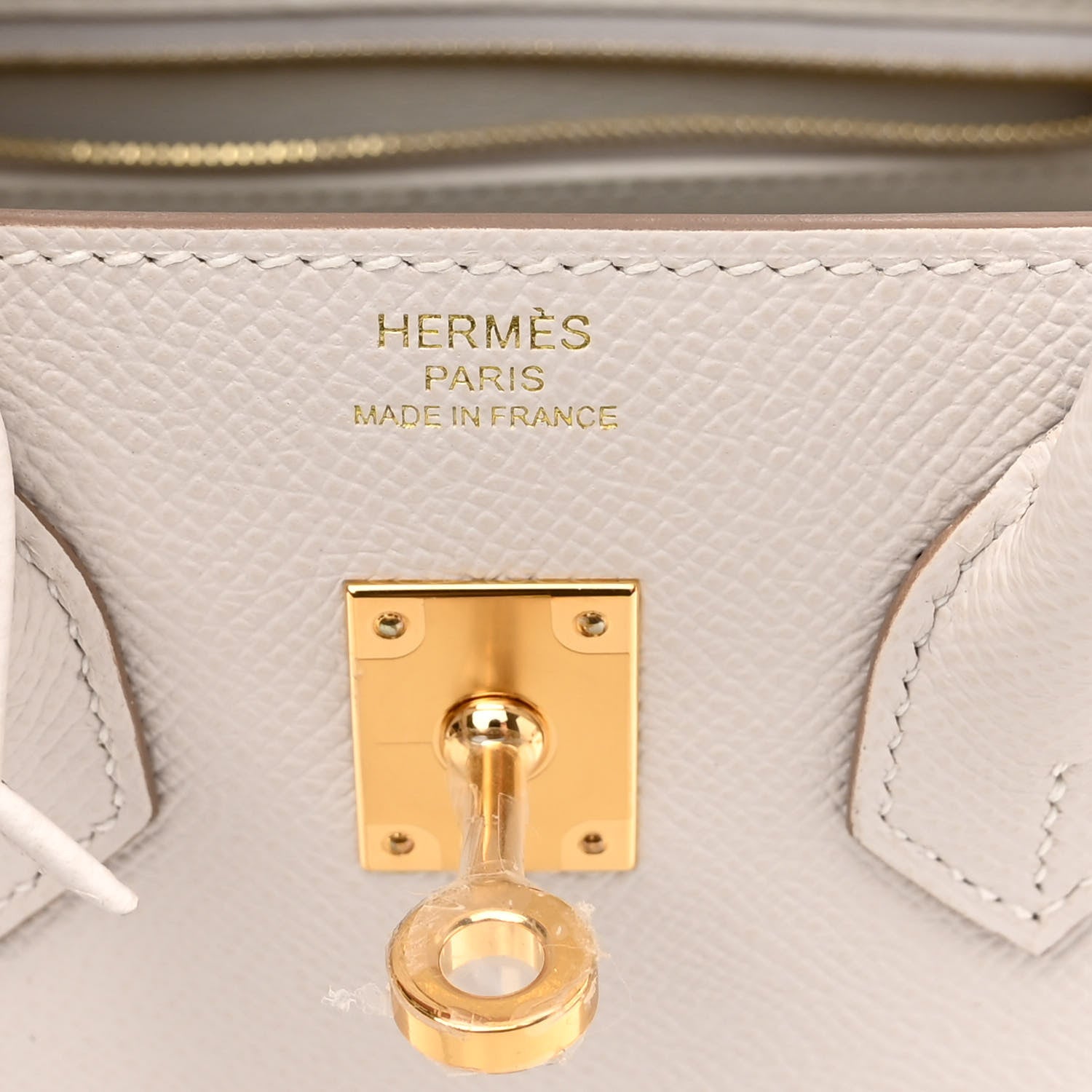 Hermes Epsom Birkin Sellier 25 Gris Pale 6 of 12