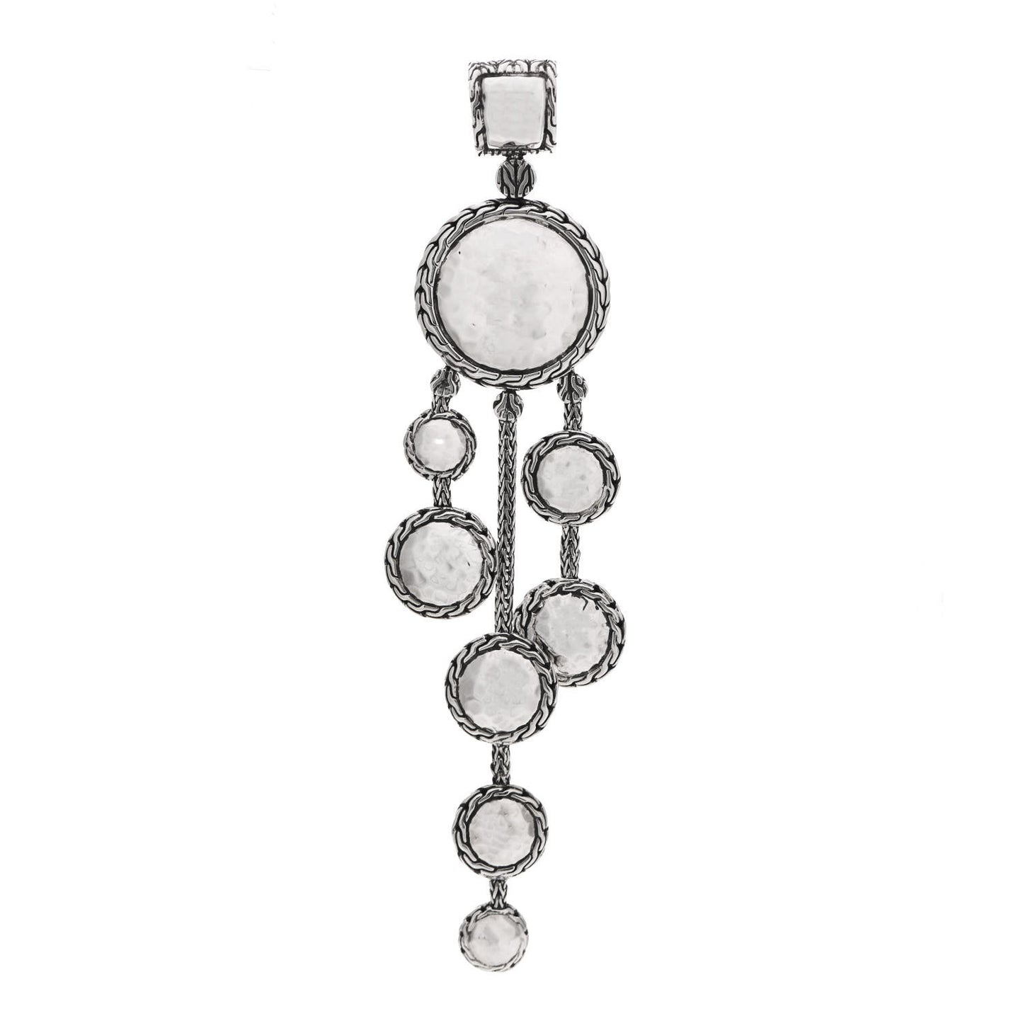 Sterling Silver Palu Hammered Pendant