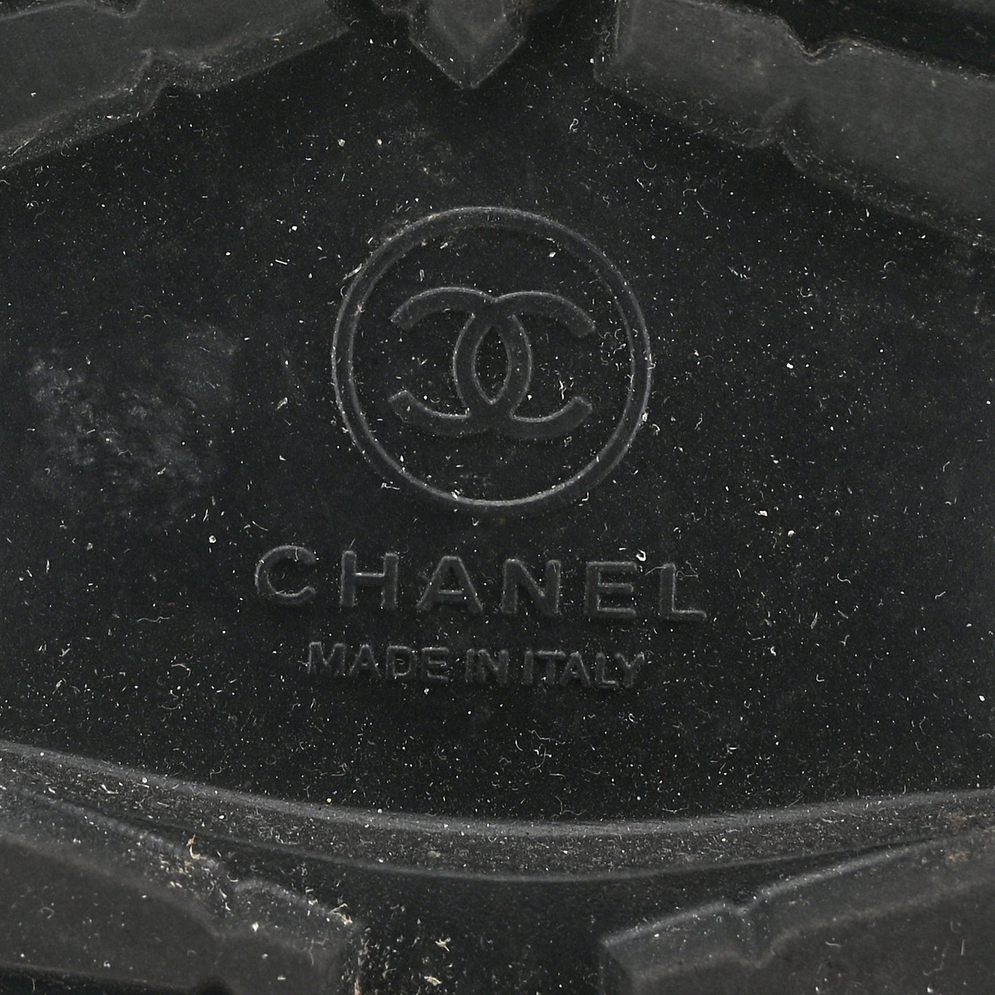 Calfskin Quilted Buckle Biker Boots 36 Black