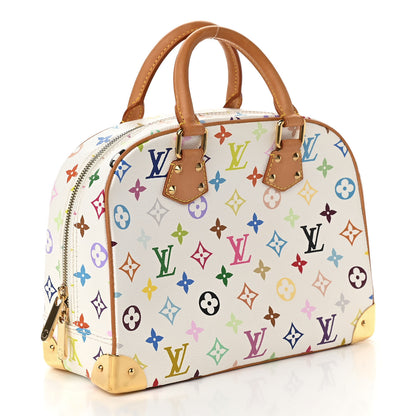 Louis Vuitton Monogram Multicolor Trouville White 3 of 10