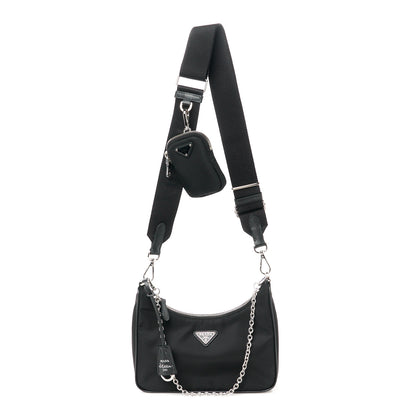 Prada Nylon Re-Edition 2005 Shoulder Bag Black 1 of 14