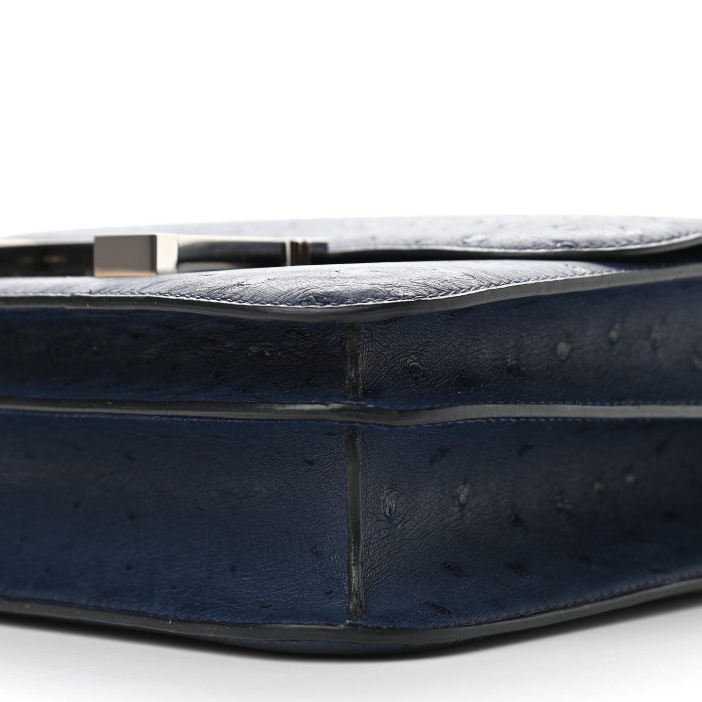 Ostrich Constance 24 Bleu De Malte