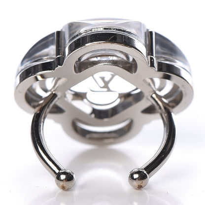 Louis Vuitton Resin A La Folie Ring Silver 4 of 4