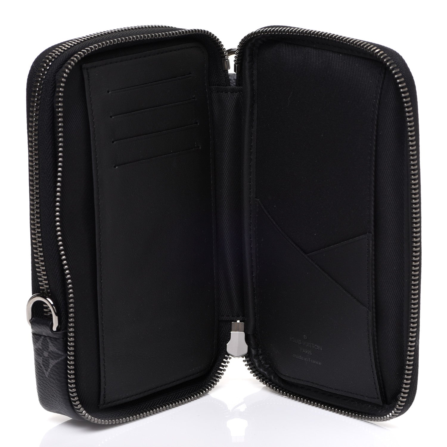 Louis Vuitton Monogram Eclipse Reverse Double Phone Pouch 4 of 8