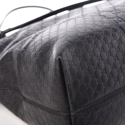 Gucci Guccissima Medium Bree Shoulder Bag Black 20 of 26