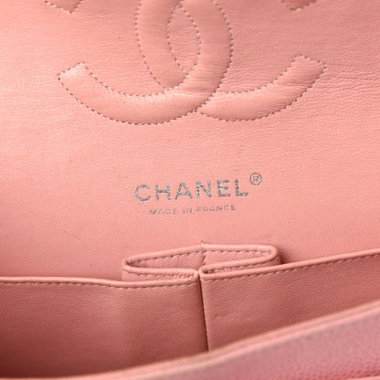 Chanel Caviar Quilted Medium Double Flap Pink 9 of 15