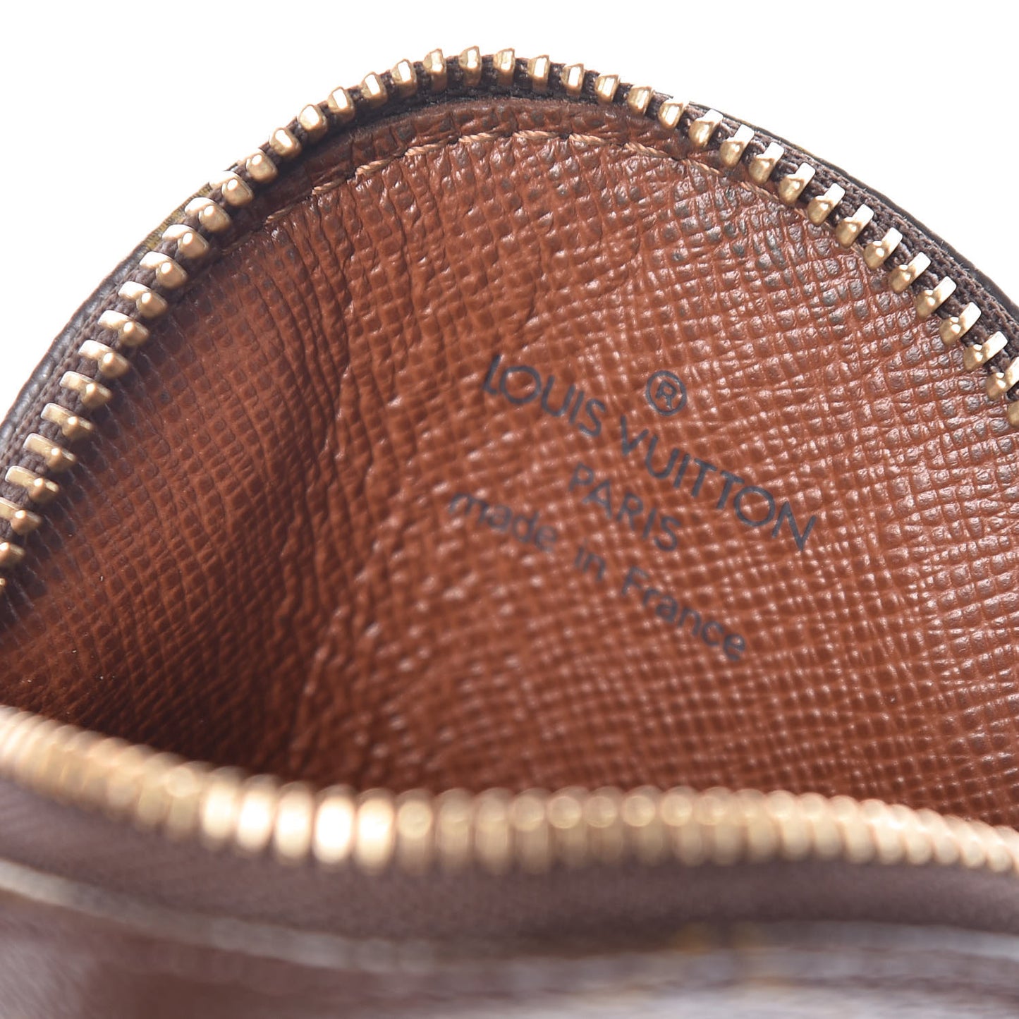 Monogram Round Coin Purse