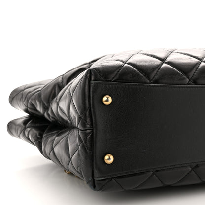 Chanel leather shoulder bag black 10 of 14