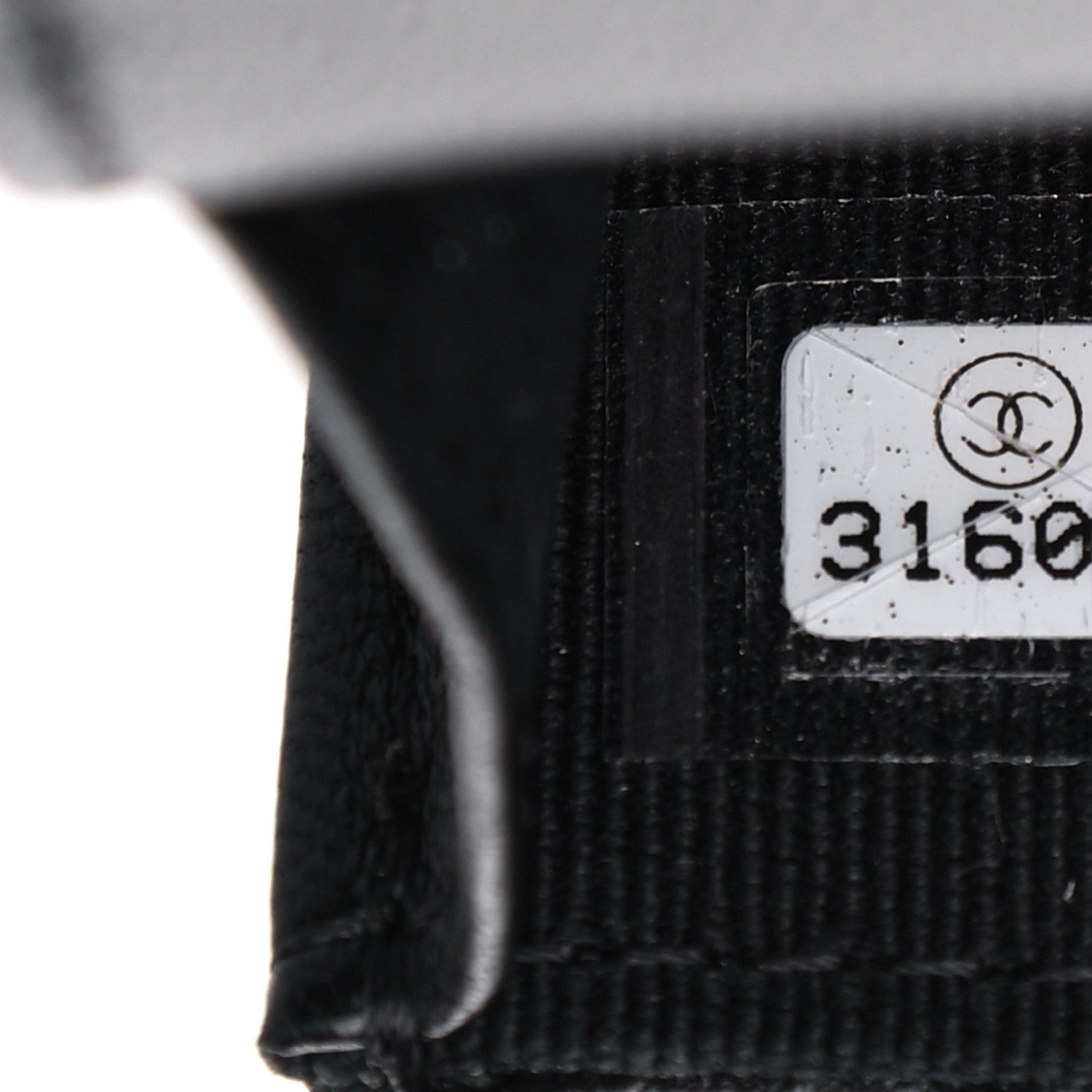 Chanel Lambskin Quilted CC Hook Card Holder Black 7 of 9