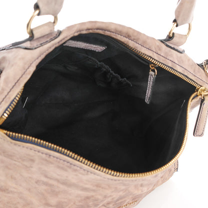 Givenchy Tumbled Sheepskin Large Pandora Brown 9 of 9