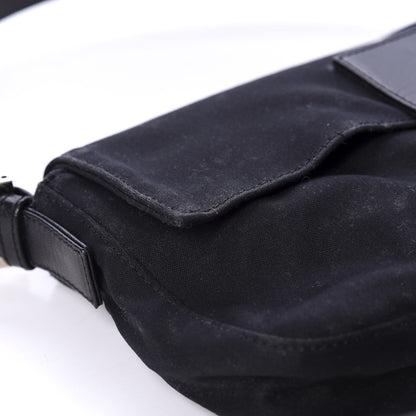 Fendi Satin Baguette Black 9 of 15