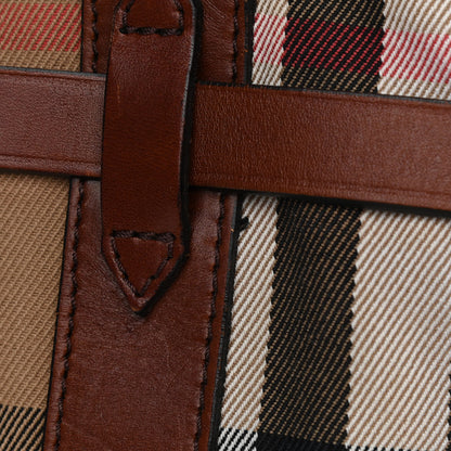 Burberry House Check Tote Dark Tan 20 of 31