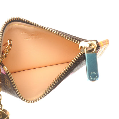 Louis Vuitton Monogram Cherry Blossom Key Pouch Brown 5 of 7