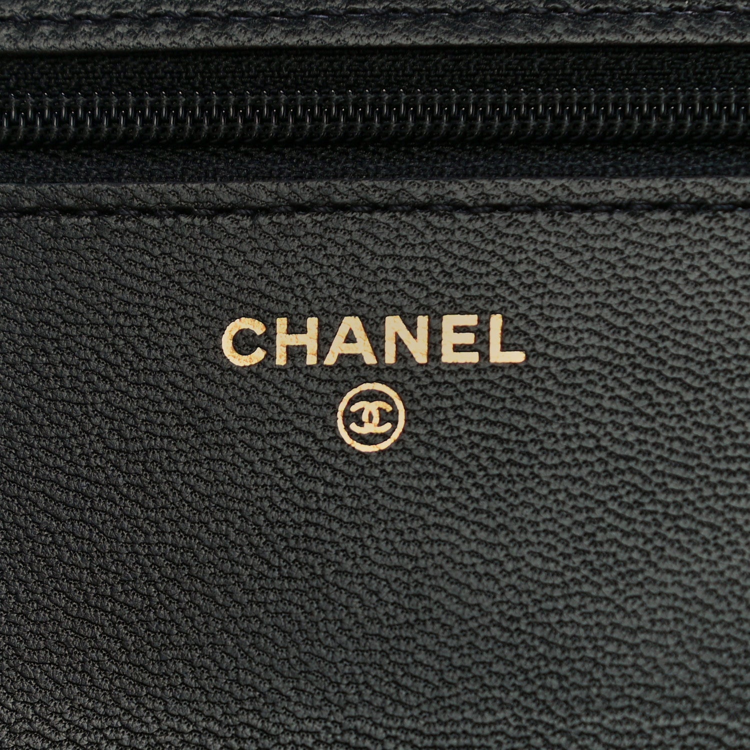 Chanel Goatskin Quilted Quilted Like A Wallet Wallet On Chain WOC Black 6 of 13