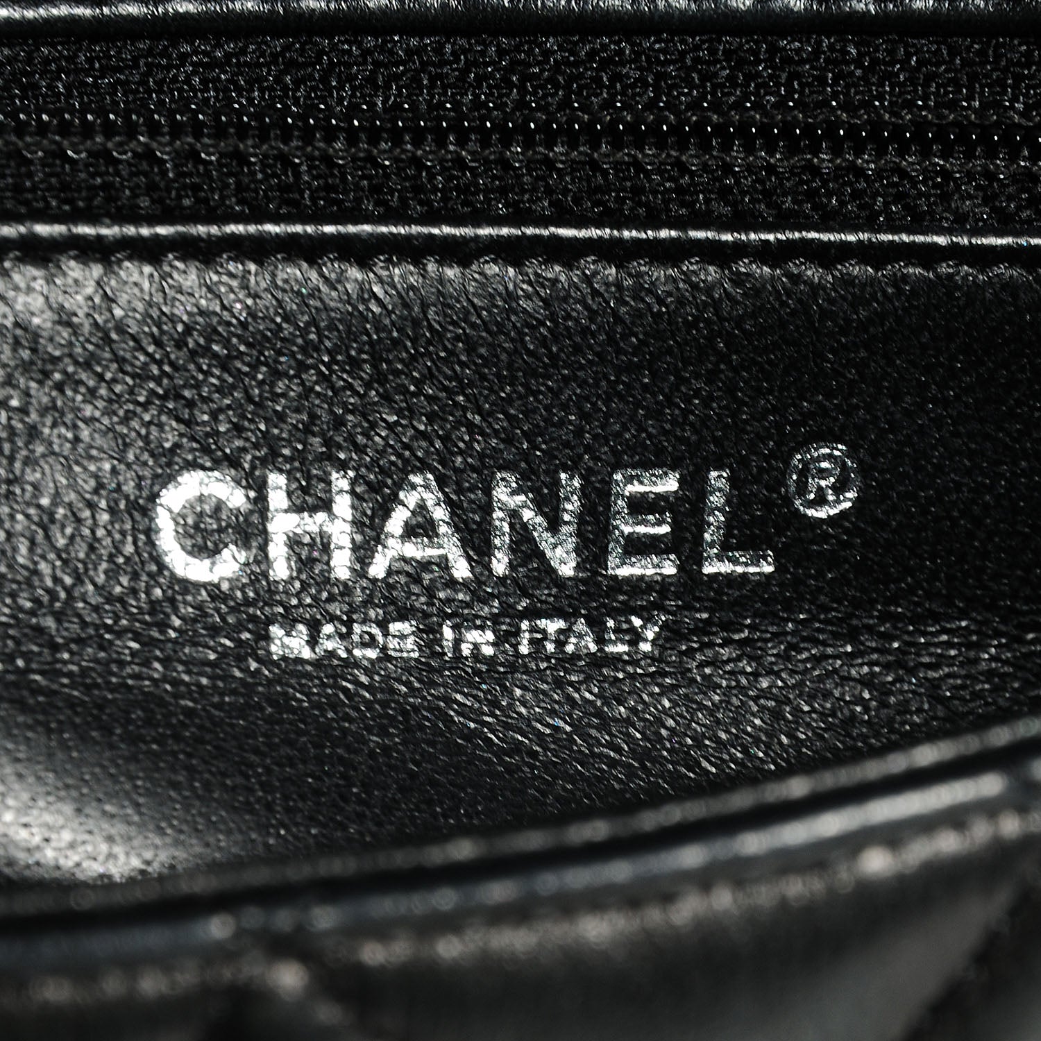 Chanel Lambskin Quilted Kelly Medium Flap Bag Black 7 of 8