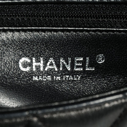 Chanel Lambskin Quilted Kelly Medium Flap Bag Black 7 of 8