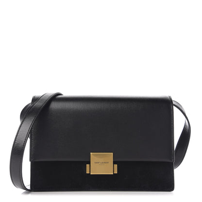 Saint Laurent Smooth Calfskin Suede Medium Bellechasse Black 1 of 10