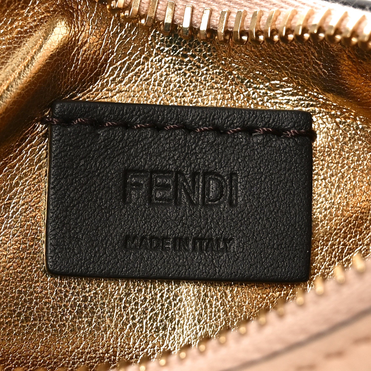 Fendi Vitello Grace Matte Nano Fendigraphy Hobo Charm Light Rose 6 of 10