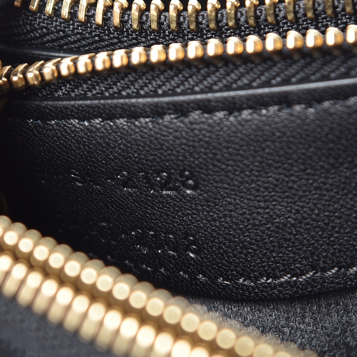 Celine Lambskin Small Trio Crossbody Bag Black 9 of 9