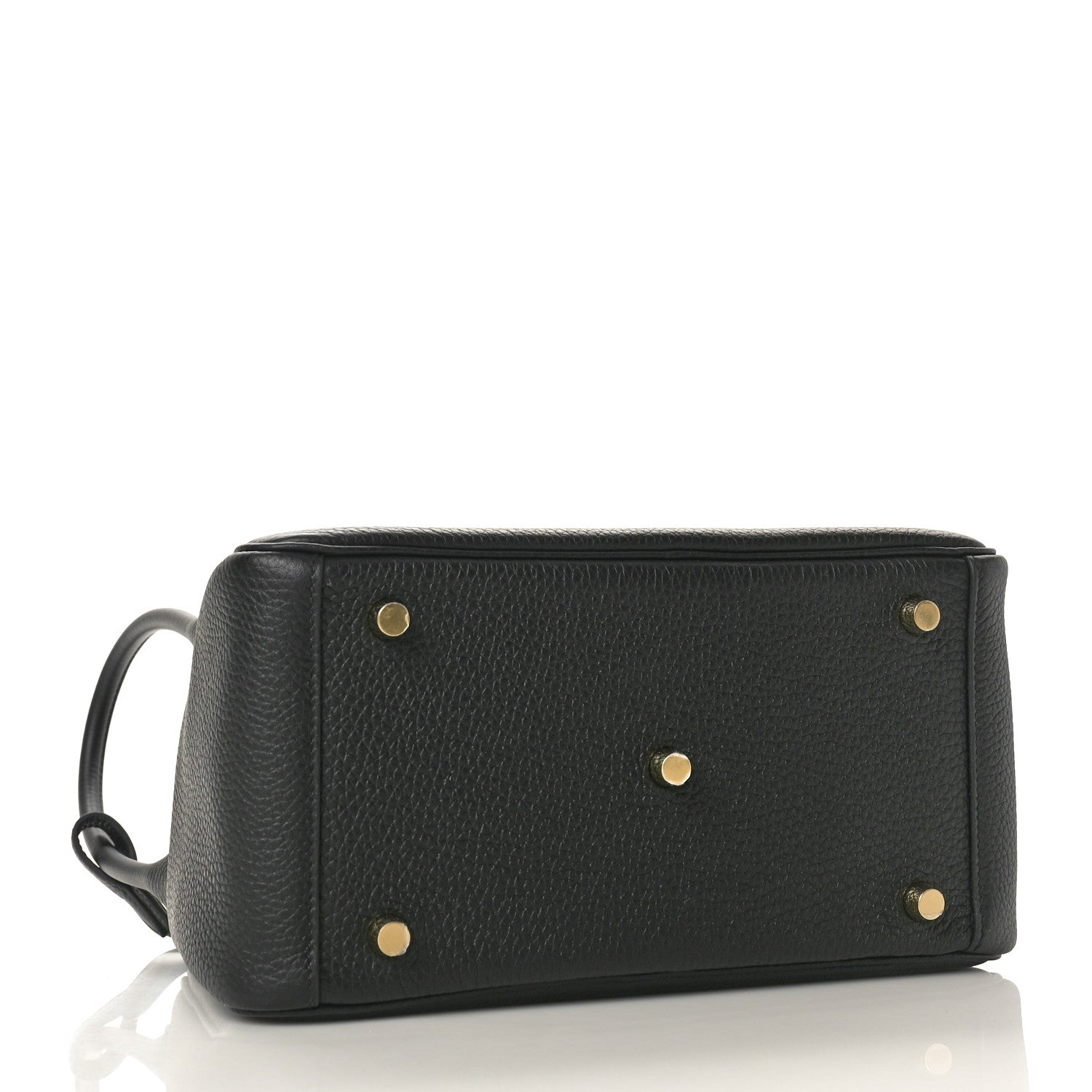 Hermes Taurillon Clemence Lindy 26 Black 4 of 11
