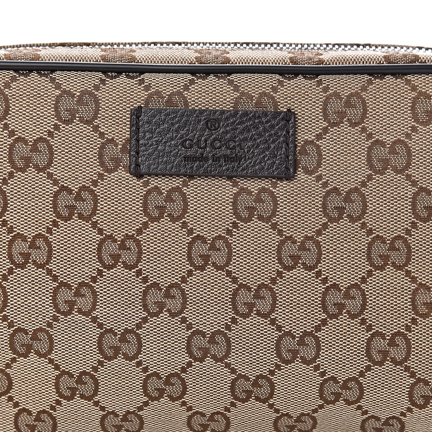 Monogram Belt Bag Dark Brown