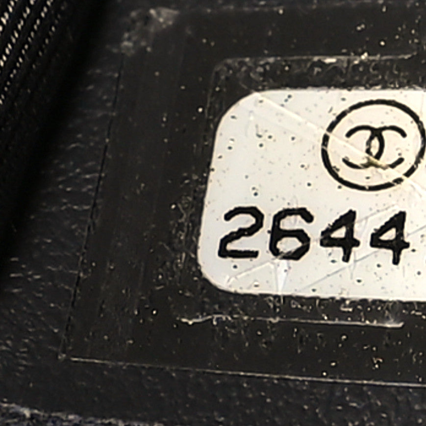 Calfskin Quilted Waist Bag Dark Grey