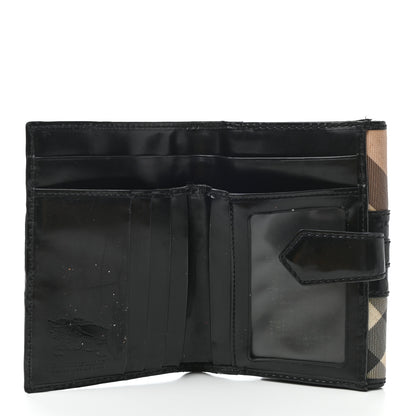 Burberry Nova Check Penrose Compact Wallet Black 5 of 13