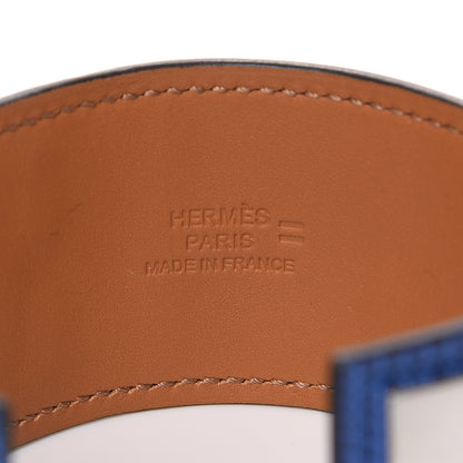 Hermes Lizard Collier De Chien CDC Bracelet T2 Bleu Saphir 5 of 6