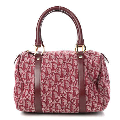 Christian Dior Monogram Boston Red 1 of 10