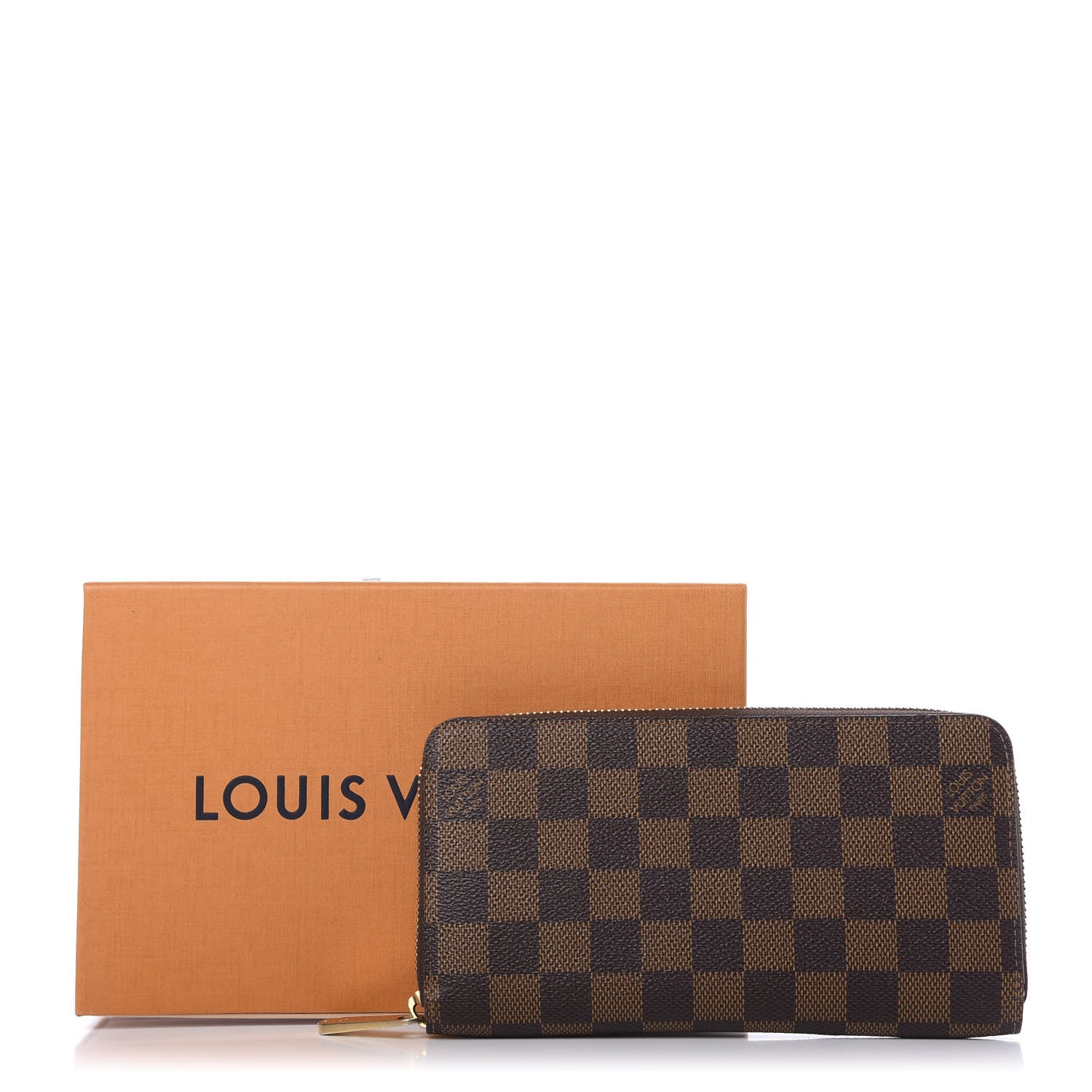 Louis Vuitton Damier Ebene Zippy Wallet 10 of 10