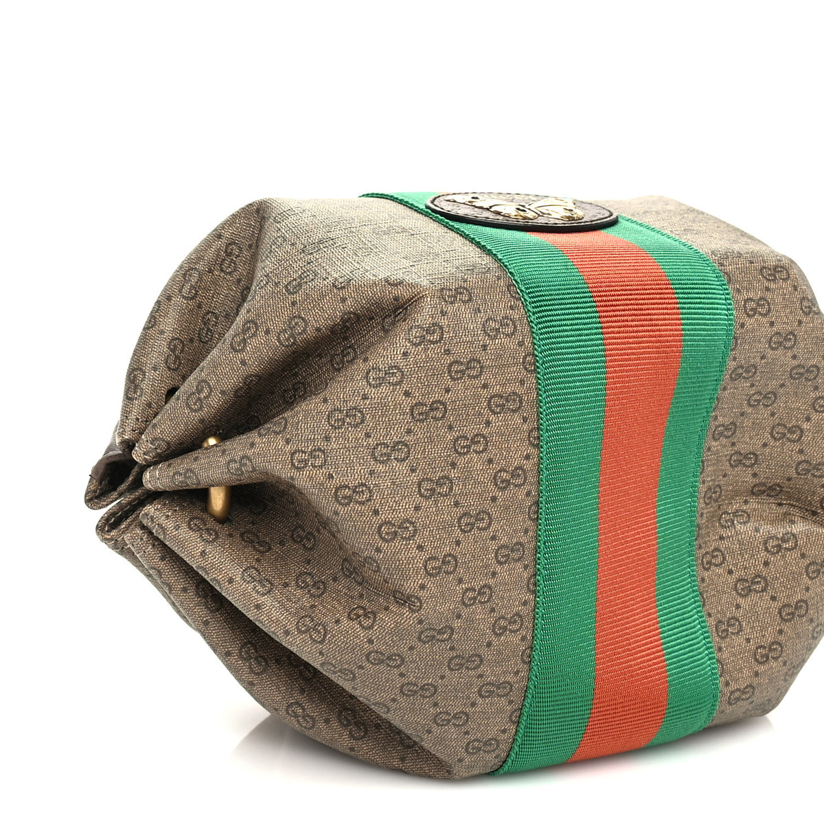 Mini Vintage GG Supreme Monogram Web Butterfly New Candy Crossbody Beige New Acero