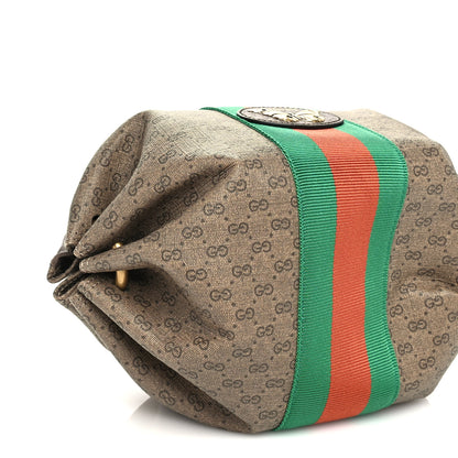 Gucci Mini Vintage GG Supreme Monogram Web Butterfly New Candy Crossbody Beige New Acero 7 of 8