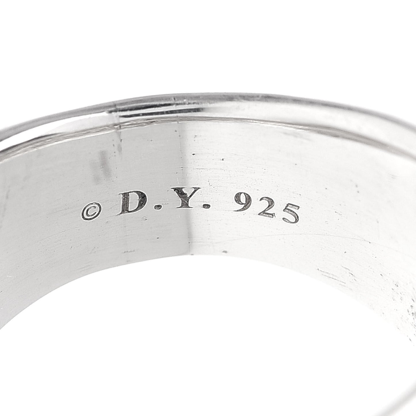 Sterling Silver Diamond Crossover Dome Ring 56 7.5