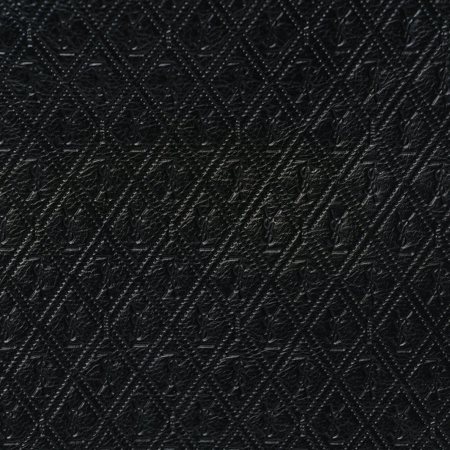 Calfskin Monogram Deli Paper Bag Vintage Black