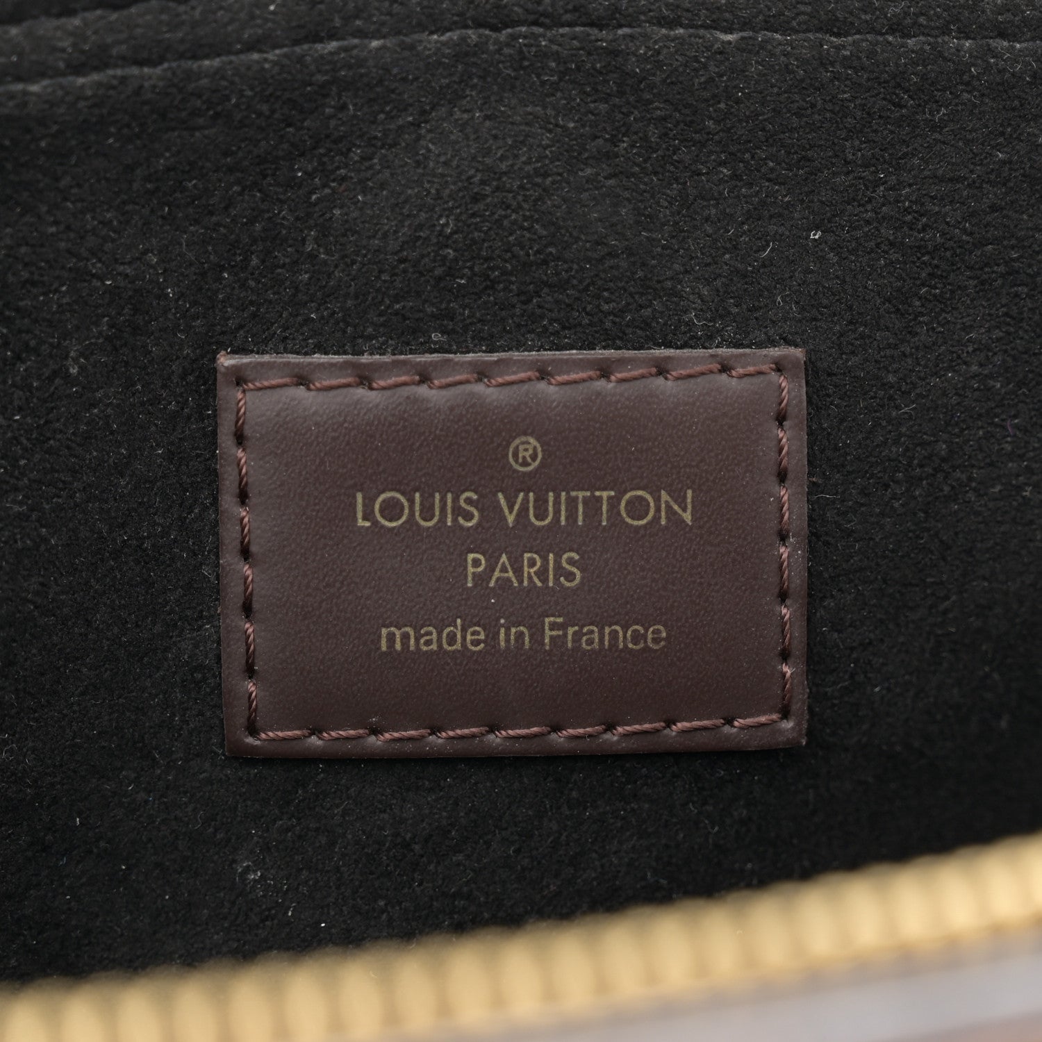 Louis Vuitton Cuir Taurillon Damier Ebene Normandy Black 6 of 16