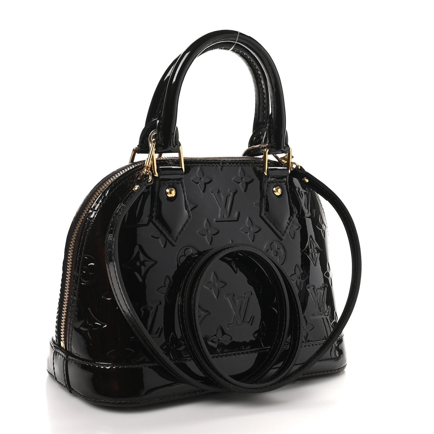 Louis Vuitton Vernis Alma BB Amarante 3 of 7