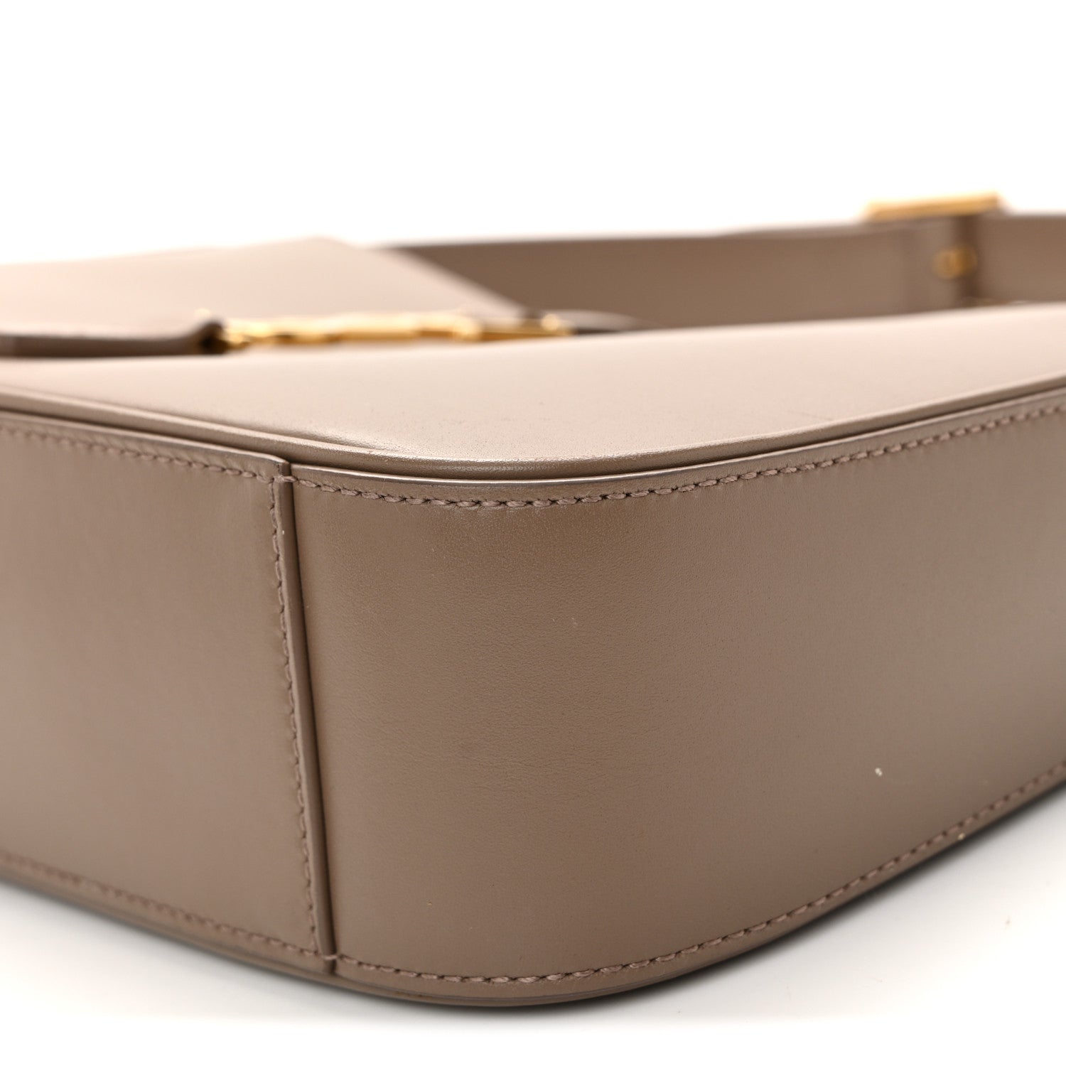 Saint Laurent Smooth Calfskin Le 5 A 7 Hobo Taupe 9 of 10