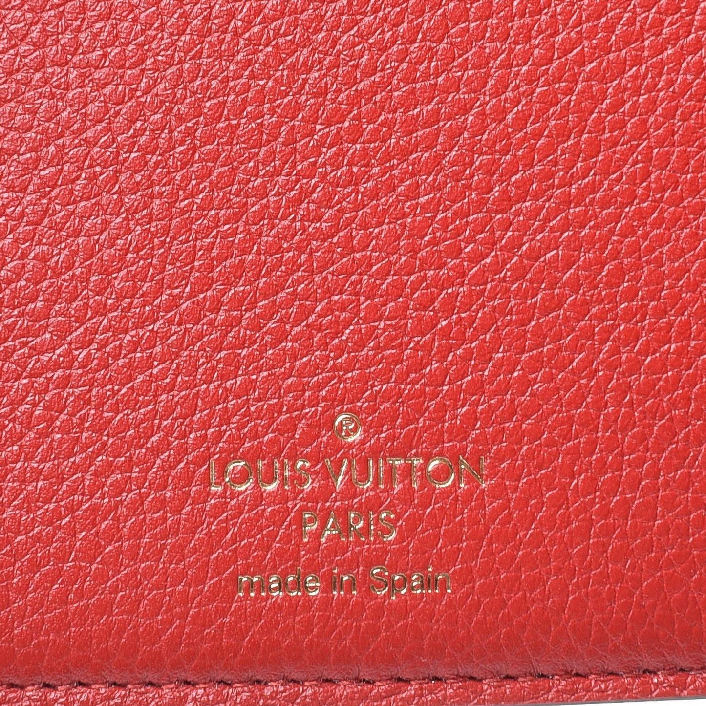 Monogram Pallas Compact Wallet Cherry