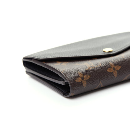 Louis Vuitton Monogram Pallas Compact Wallet Black 8 of 9
