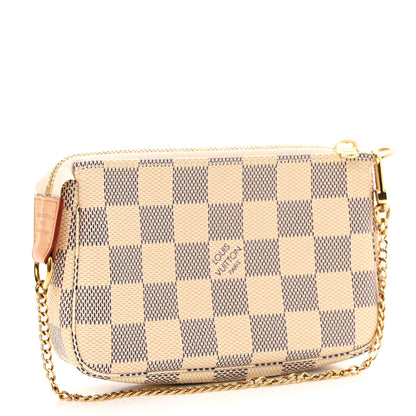 Louis Vuitton Damier Azur Mini Pochette Accessories 3 of 10