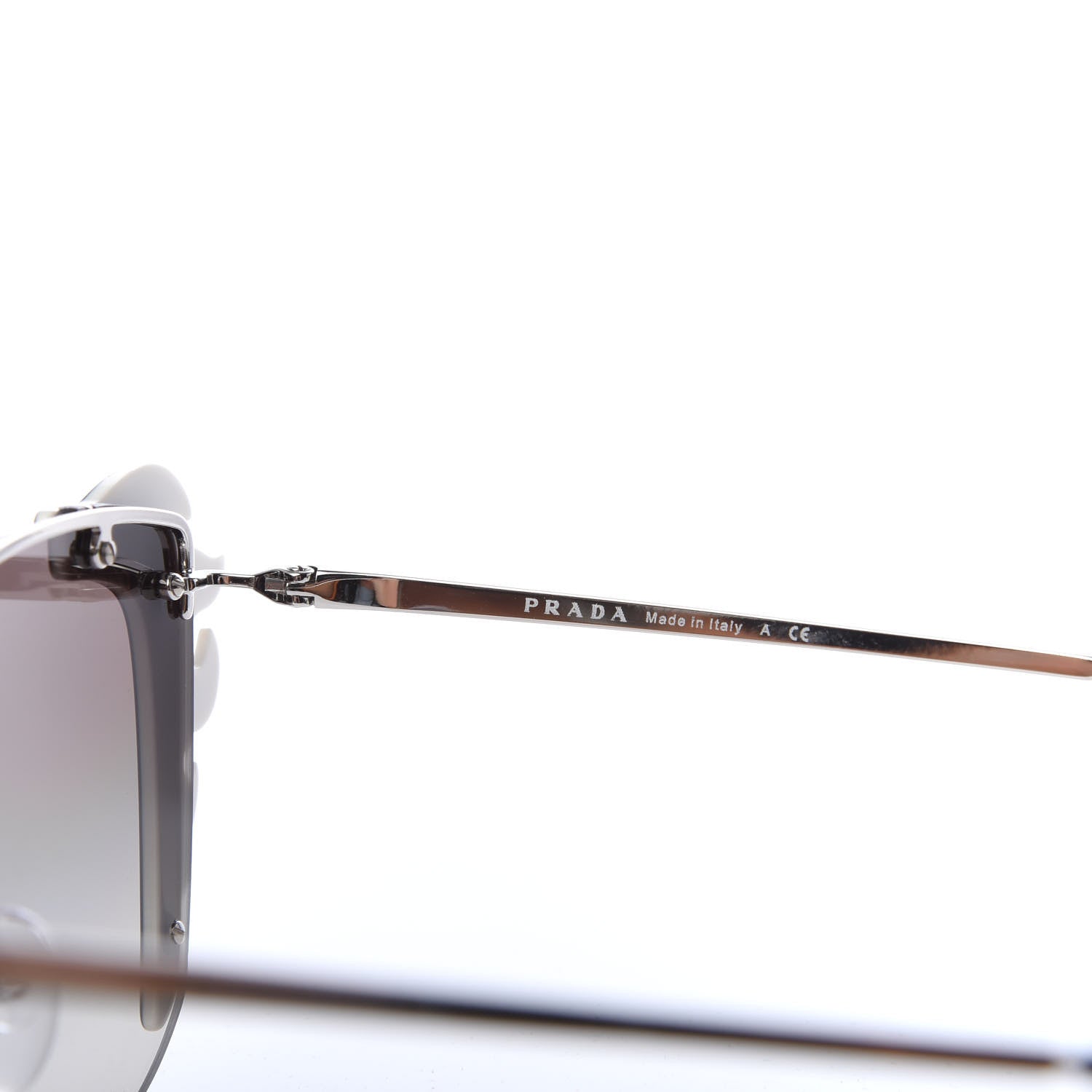 Prada Flame Sunglasses SPR 59V Black 5 of 7