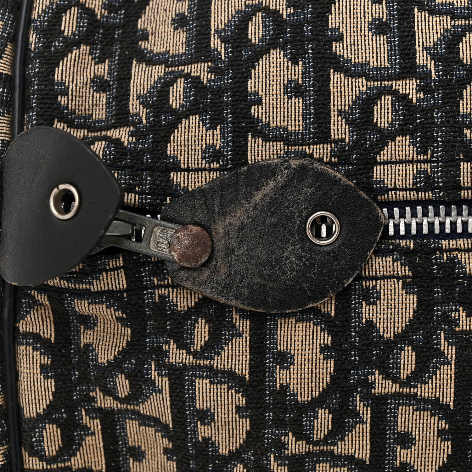 Christian Dior Monogram Duffle Navy Blue 13 of 15