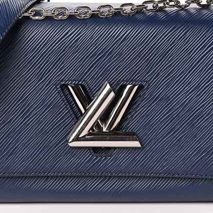 Louis Vuitton Epi Twist Shoulder Bag MM Indigo 9 of 9