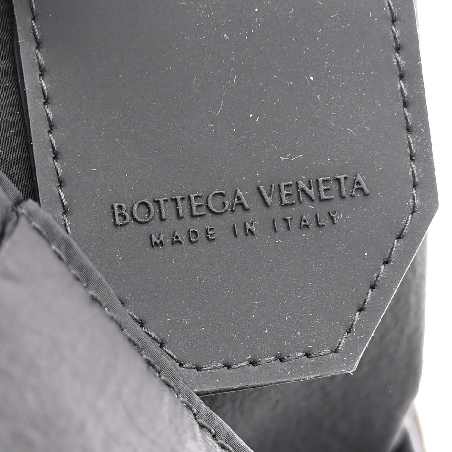 Bottega Veneta Nylon Intrecciato Padded Tech Mini Cassette Belt Bag Black 6 of 7