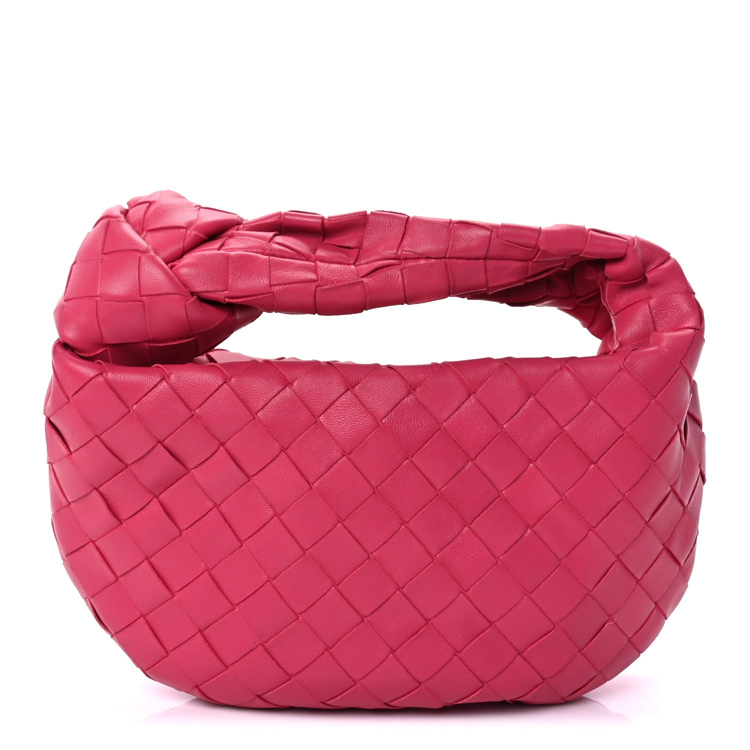 Bottega Veneta Nappa Intrecciato Mini Jodie Cranberry 1 of 8