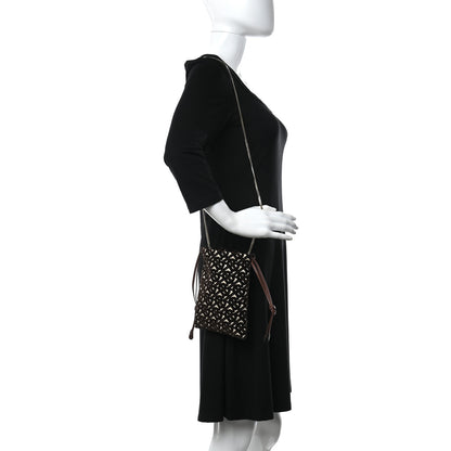 Burberry Monogram Medium Doctors Pouch Bridle Brown 2 of 9