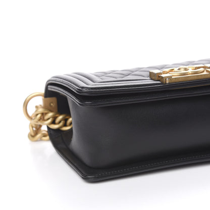 Chanel Calfskin Quilted Small Boy Flap Black 8 of 11